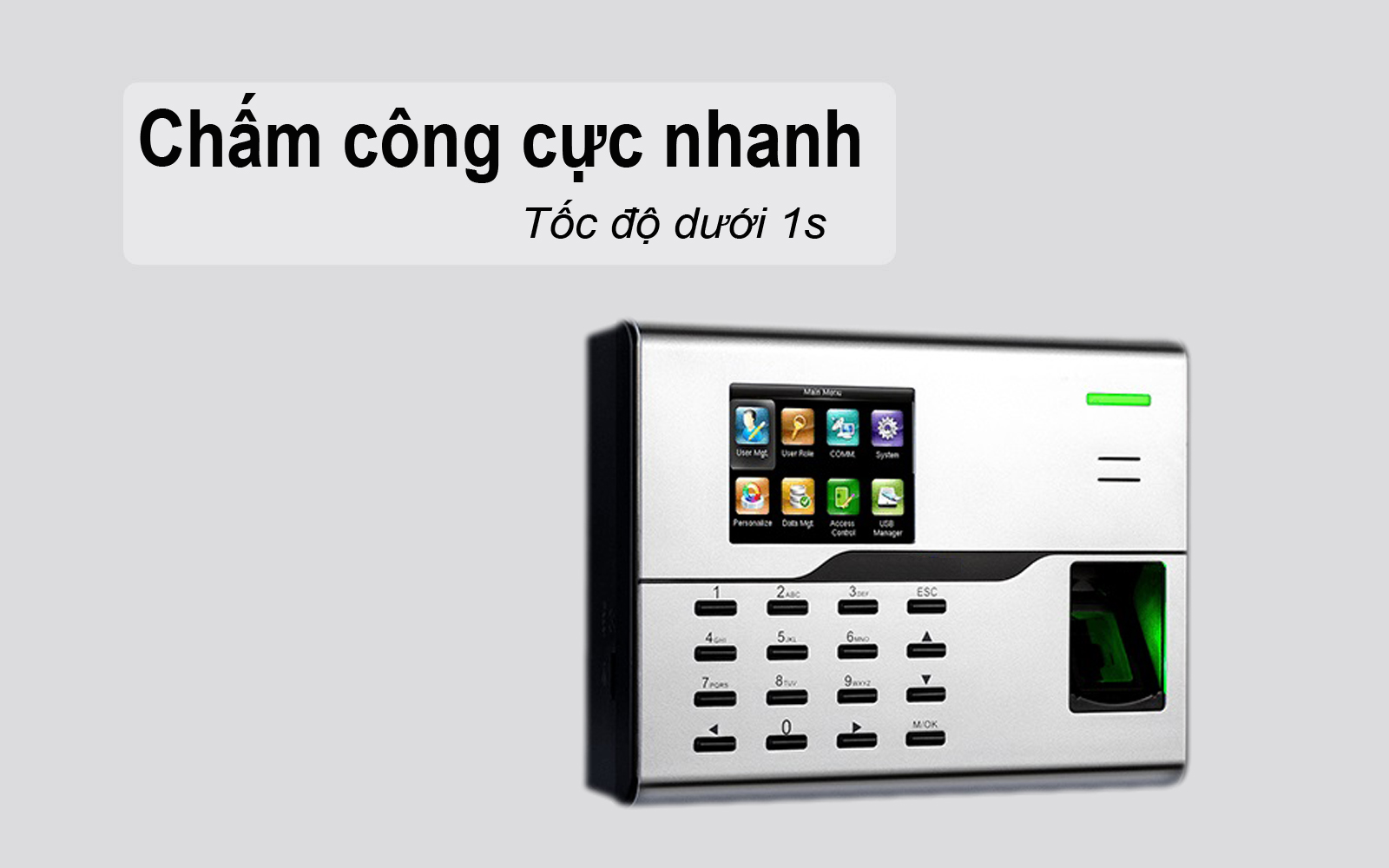 Các thương hiệu máy chấm công được ưa chuộng