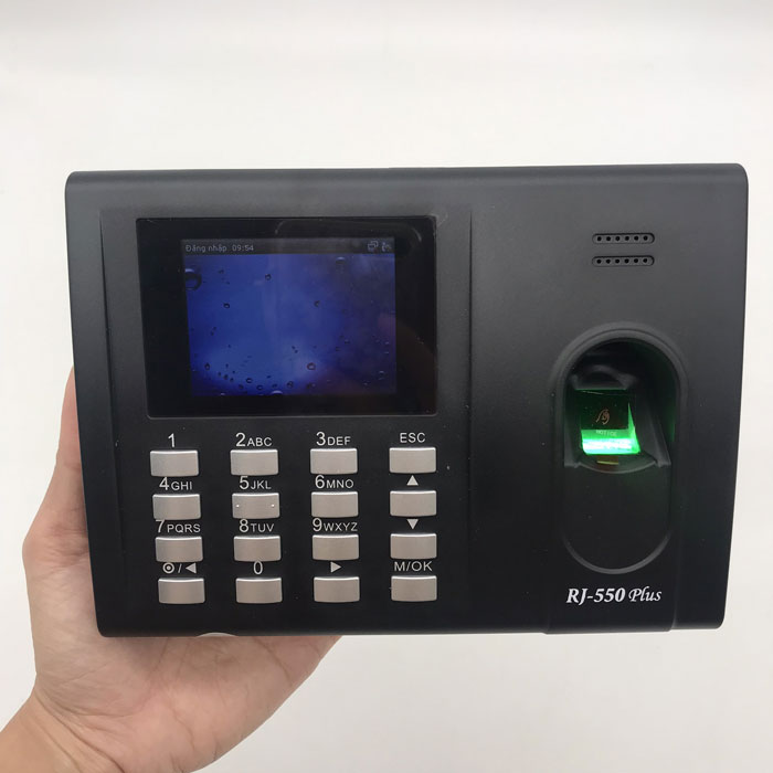 Máy chấm công cho xưởng may Ronald Jack 550Plus