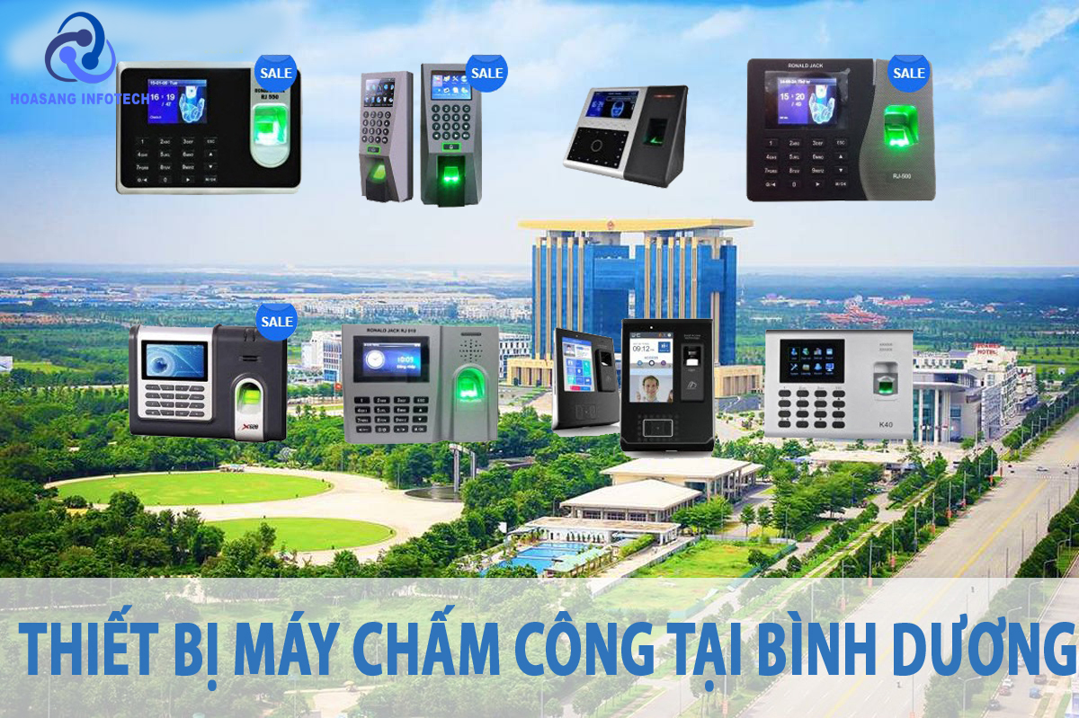 Bán máy chấm công tại Bình Dương