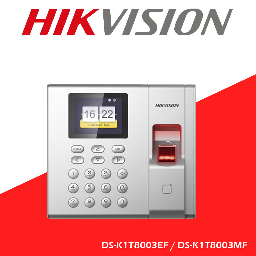 Máy chấm công vân tay HIKVISION DS-K1T8003EF Máy chấm công vân tay HIKVISION DS-K1T8003EF
